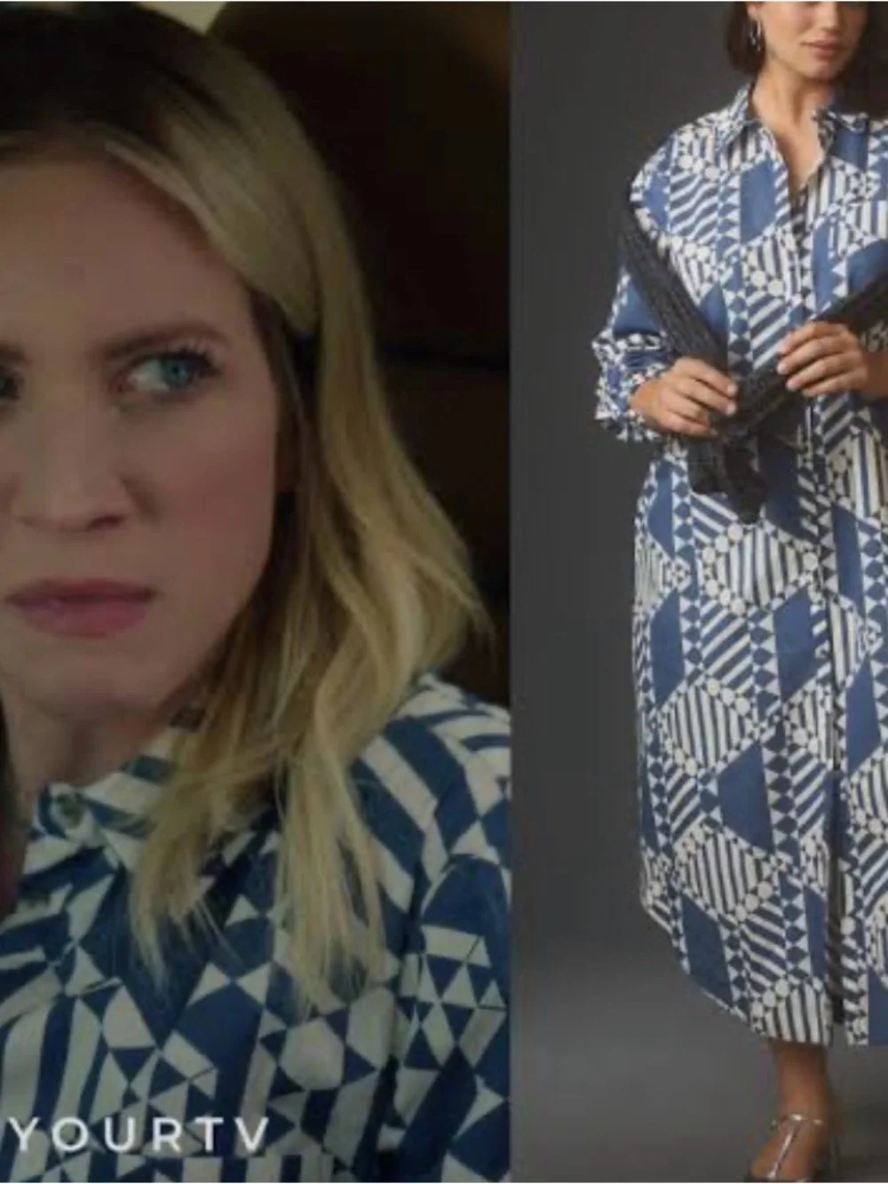 Anthropologie Maeve Soren Shirtdress L - Picture 2 of 3